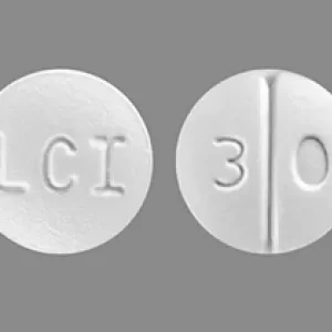 Codeine 30 mg (LCI 30 White Pill)